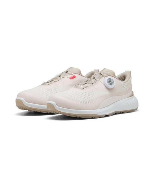 PUMA(プーマ)の「PUMA プーマ ウィメンズ ゴルフ グルーヴスポーツ ディスク スパイクレスシ(スニーカー・レディース・ホワイト系その他/ピンク系その他・24.5cm/24.0cm/23.5cm/23.0cm)」の3枚目の写真