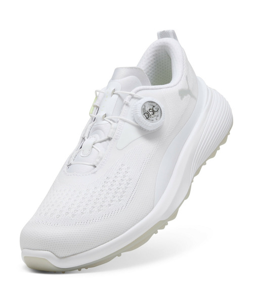 PUMA(プーマ)の「PUMA プーマ ウィメンズ ゴルフ グルーヴスポーツ ディスク スパイクレスシ(スニーカー・レディース・ホワイト系その他/ピンク系その他・24.5cm/24.0cm/23.5cm/23.0cm)」の12枚目の写真