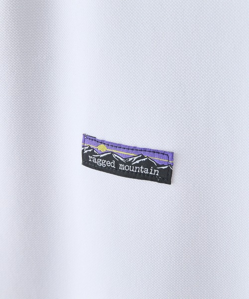 ragged mountain(ラギットマウンテン)の「【RAGGED MOUNTAIN/ラギットマウンテン】【吸水速乾・サラっと快適】EATON/イートン 鹿の子 ポロシャツ 蒸れにくい鹿の子素材 涼しい・ドライ(ポロシャツ・メンズ・ネイビー/チャコールグレー/ブラック/ホワイト・MEDIUM/X-LARGE/LARGE)」の7枚目の写真