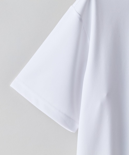 ragged mountain(ラギットマウンテン)の「【RAGGED MOUNTAIN/ラギットマウンテン】【吸水速乾・サラっと快適】EATON/イートン 鹿の子 ポロシャツ 蒸れにくい鹿の子素材 涼しい・ドライ(ポロシャツ・メンズ・ネイビー/チャコールグレー/ブラック/ホワイト・MEDIUM/X-LARGE/LARGE)」の9枚目の写真