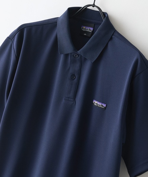 ragged mountain(ラギットマウンテン)の「【RAGGED MOUNTAIN/ラギットマウンテン】【吸水速乾・サラっと快適】EATON/イートン 鹿の子 ポロシャツ 蒸れにくい鹿の子素材 涼しい・ドライ(ポロシャツ・メンズ・ネイビー/チャコールグレー/ブラック/ホワイト・MEDIUM/X-LARGE/LARGE)」の14枚目の写真