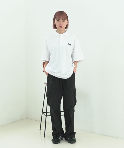 ragged mountain(ラギットマウンテン)の「【RAGGED MOUNTAIN/ラギットマウンテン】【吸水速乾・サラっと快適】EATON/イートン 鹿の子 ポロシャツ 蒸れにくい鹿の子素材 涼しい・ドライ(ポロシャツ・メンズ・ネイビー/チャコールグレー/ブラック/ホワイト・MEDIUM/X-LARGE/LARGE)」の16枚目の写真