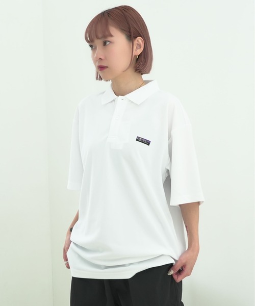 ragged mountain(ラギットマウンテン)の「【RAGGED MOUNTAIN/ラギットマウンテン】【吸水速乾・サラっと快適】EATON/イートン 鹿の子 ポロシャツ 蒸れにくい鹿の子素材 涼しい・ドライ(ポロシャツ・メンズ・ネイビー/チャコールグレー/ブラック/ホワイト・MEDIUM/X-LARGE/LARGE)」の20枚目の写真