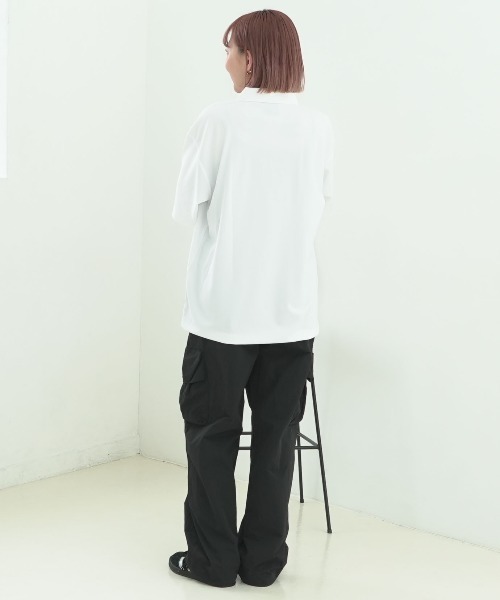 ragged mountain(ラギットマウンテン)の「【RAGGED MOUNTAIN/ラギットマウンテン】【吸水速乾・サラっと快適】EATON/イートン 鹿の子 ポロシャツ 蒸れにくい鹿の子素材 涼しい・ドライ(ポロシャツ・メンズ・ネイビー/チャコールグレー/ブラック/ホワイト・MEDIUM/X-LARGE/LARGE)」の17枚目の写真