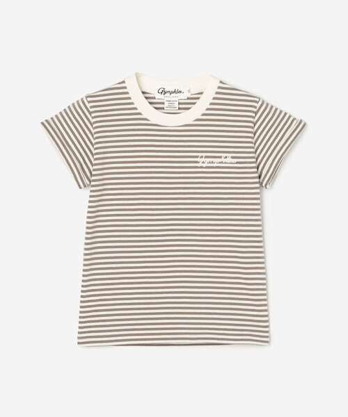 GYMPHLEX（ジムフレックス）の「Gymphlex | キッズ クルーネック半袖プルオーバー（Tシャツ/カットソー・キッズ・ブルー系その他5/チャコール/ホワイト/ベージュ系その他・105/125/115/135）」の3枚目の写真