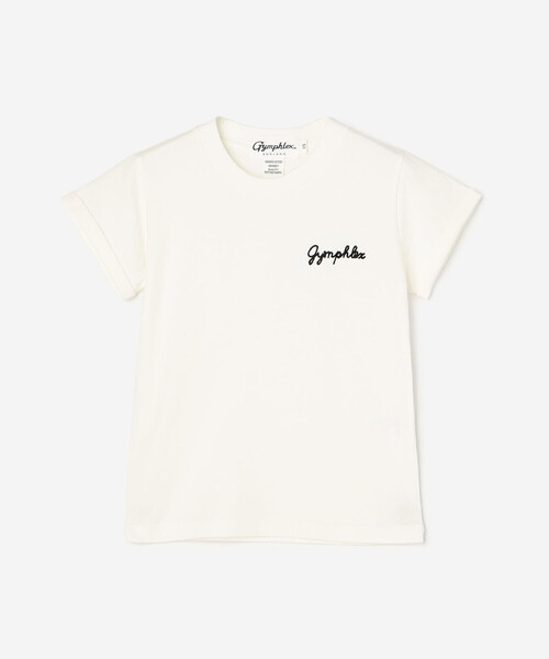 GYMPHLEX（ジムフレックス）の「Gymphlex | キッズ クルーネック半袖プルオーバー（Tシャツ/カットソー・キッズ・ブルー系その他5/チャコール/ホワイト/ベージュ系その他・105/125/115/135）」の2枚目の写真