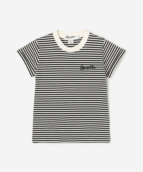 GYMPHLEX（ジムフレックス）の「Gymphlex | キッズ クルーネック半袖プルオーバー（Tシャツ/カットソー・キッズ・ブルー系その他5/チャコール/ホワイト/ベージュ系その他・105/125/115/135）」の4枚目の写真