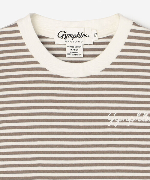GYMPHLEX（ジムフレックス）の「Gymphlex | キッズ クルーネック半袖プルオーバー（Tシャツ/カットソー・キッズ・ブルー系その他5/チャコール/ホワイト/ベージュ系その他・105/125/115/135）」の7枚目の写真