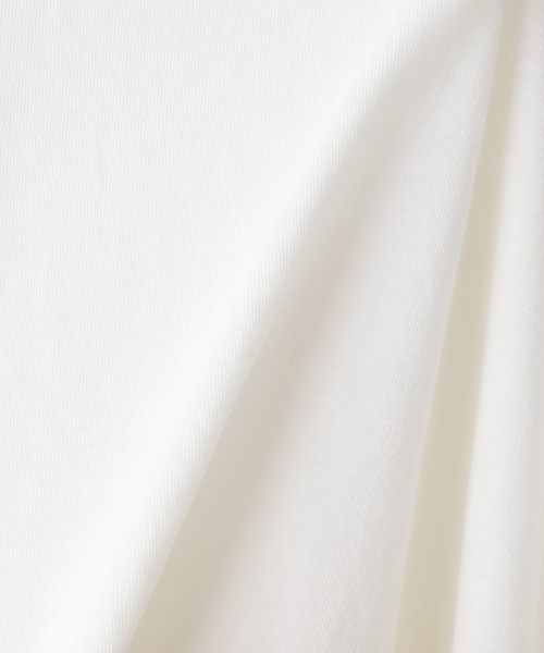 Name.（ネーム）の「Name./ネーム GATHERED LONG SLEEVE TEE（Tシャツ/カットソー・メンズ・ホワイト/ブルー・1）」の4枚目の写真