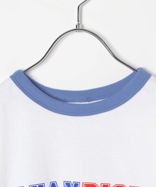 Champion（チャンピオン）の「【Champion(チャンピオン）】バックプリントT(KIDS)（Tシャツ/カットソー・キッズ・ブルー/オートミール/ホワイト・150cm/140cm/130cm/160cm/120cm）」の7枚目の写真
