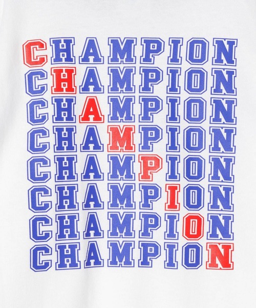 Champion（チャンピオン）の「【Champion(チャンピオン）】バックプリントT(KIDS)（Tシャツ/カットソー・キッズ・ブルー/オートミール/ホワイト・150cm/140cm/130cm/160cm/120cm）」の12枚目の写真