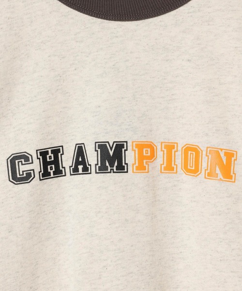Champion（チャンピオン）の「【Champion(チャンピオン）】バックプリントT(KIDS)（Tシャツ/カットソー・キッズ・ブルー/オートミール/ホワイト・150cm/140cm/130cm/160cm/120cm）」の15枚目の写真