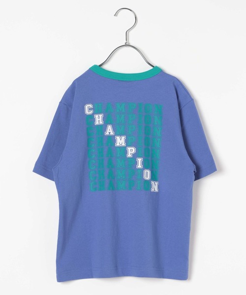 Champion（チャンピオン）の「【Champion(チャンピオン）】バックプリントT(KIDS)（Tシャツ/カットソー・キッズ・ブルー/オートミール/ホワイト・150cm/140cm/130cm/160cm/120cm）」の18枚目の写真
