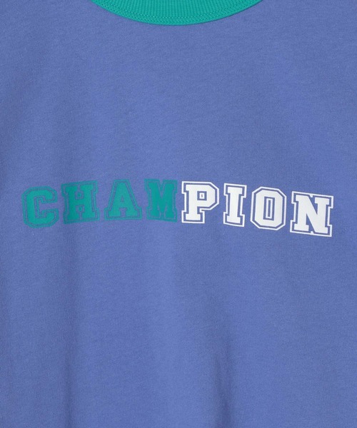 Champion（チャンピオン）の「【Champion(チャンピオン）】バックプリントT(KIDS)（Tシャツ/カットソー・キッズ・ブルー/オートミール/ホワイト・150cm/140cm/130cm/160cm/120cm）」の19枚目の写真