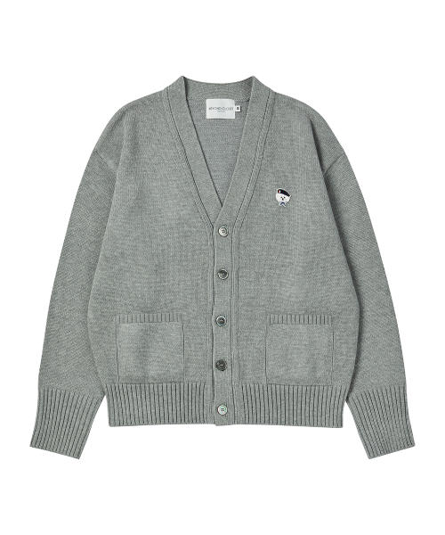Beyond Closet(-)の「ILP カシミヤクラシックロゴカーディガン グレー(カーディガン/ボレロ・メンズ・その他・SMALL/MEDIUM/LARGE)」の3枚目の写真