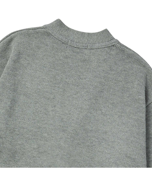 Beyond Closet(-)の「ILP カシミヤクラシックロゴカーディガン グレー(カーディガン/ボレロ・メンズ・その他・SMALL/MEDIUM/LARGE)」の6枚目の写真