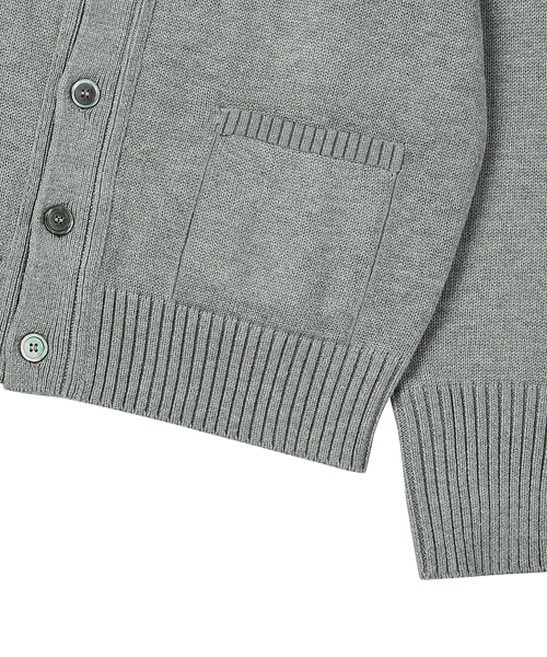 Beyond Closet(-)の「ILP カシミヤクラシックロゴカーディガン グレー(カーディガン/ボレロ・メンズ・その他・SMALL/MEDIUM/LARGE)」の7枚目の写真