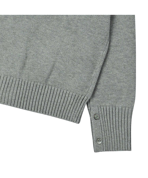 Beyond Closet(-)の「ILP カシミヤクラシックロゴカーディガン グレー(カーディガン/ボレロ・メンズ・その他・SMALL/MEDIUM/LARGE)」の8枚目の写真