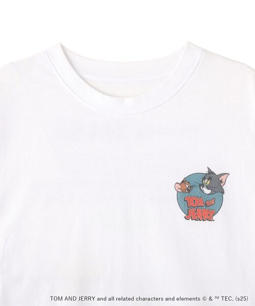 Tom&Jerry(トムアンドジェリー)の「トムとジェリー/T(Tシャツ/カットソー・レディース・ホワイト・FREE)」の14枚目の写真