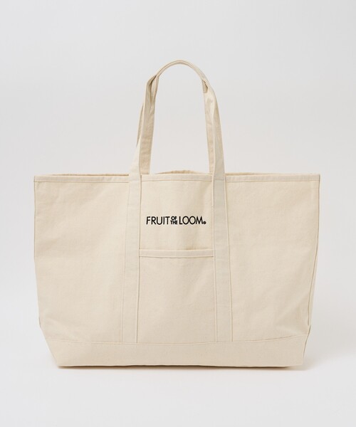 FRUIT OF THE LOOM(フルーツオブザルーム)の「【FRUIT OF THE LOOM/ トートバッグ】FTL EX CANVAS BIG TOTE BAG / キャンバストート/ユニセックス(トートバッグ・メンズ・ホワイト/グリーン/ピンク/グレー・フリー)」の14枚目の写真