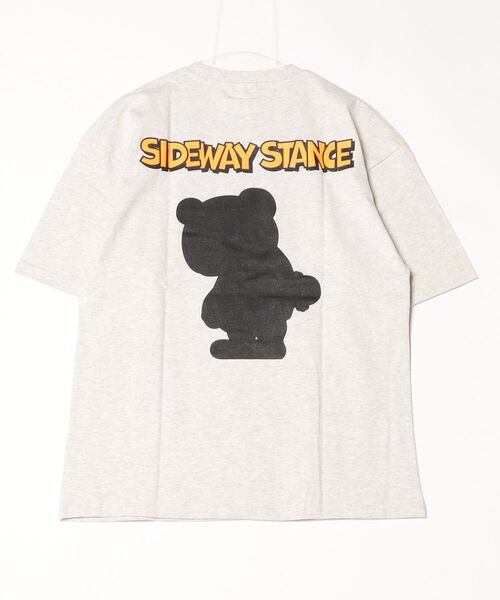 En serio TOKYO（エンソリオトーキョー）の「【SIDEWAYSTANCE】シルエットダウナーベア半袖Tシャツ 70702（Tシャツ/カットソー・メンズ・ホワイト/ブラック/オートミール・LARGE/X-LARGE/SMALL/MEDIUM）」の14枚目の写真