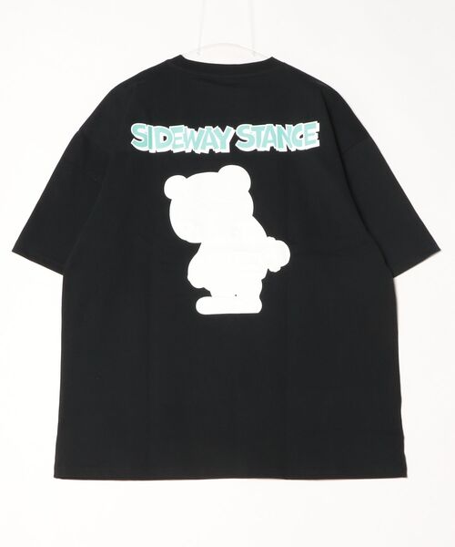 En serio TOKYO（エンソリオトーキョー）の「【SIDEWAYSTANCE】シルエットダウナーベア半袖Tシャツ 70702（Tシャツ/カットソー・メンズ・ホワイト/ブラック/オートミール・LARGE/X-LARGE/SMALL/MEDIUM）」の15枚目の写真