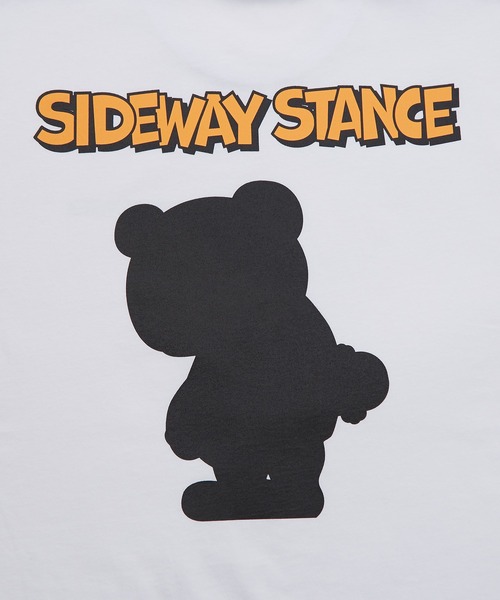 En serio TOKYO（エンソリオトーキョー）の「【SIDEWAYSTANCE】シルエットダウナーベア半袖Tシャツ 70702（Tシャツ/カットソー・メンズ・ホワイト/ブラック/オートミール・LARGE/X-LARGE/SMALL/MEDIUM）」の12枚目の写真