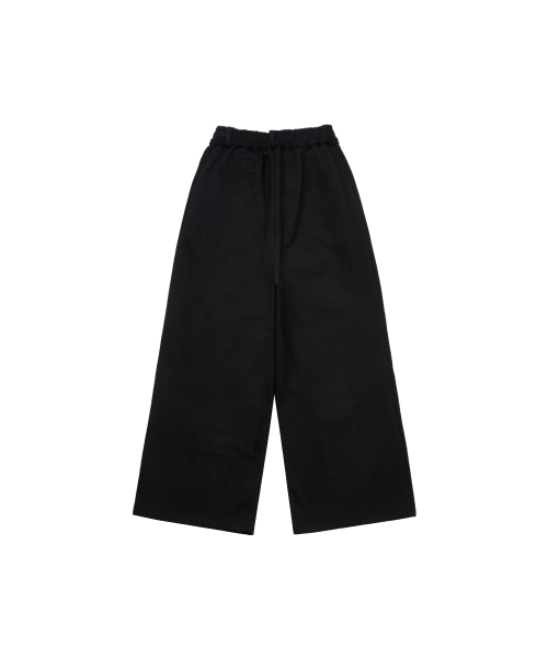 GILAARCHIVE（ギラアーカイブ）の「STITCHED BOLD LOGO SWEAT PANTS_BLACK（スウェットパンツ・レディース・その他・SMALL/MEDIUM）」の6枚目の写真