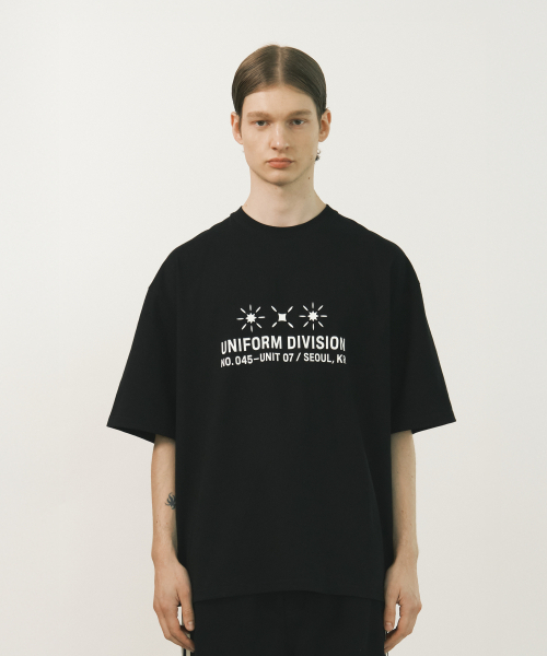 MINAV（ミナブ）の「ユニフォーム半袖Tシャツ[ブラック]（Tシャツ/カットソー・メンズ・その他・LARGE/MEDIUM/X-LARGE）」の2枚目の写真