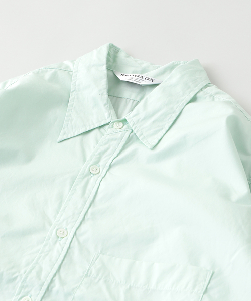JOURNAL STANDARD（ジャーナルスタンダード）の「BROOXON / ブロックソン バレンタイン シャツ（シャツ/ブラウス・メンズ・ライトグリーン・LARGE/MEDIUM）」の3枚目の写真