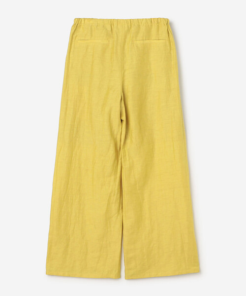 LE GLAZIK（ルグラジック）の「LE GLAZIK | リネンポリエステル エラスティックパンツ WOMEN（その他パンツ・レディース・ブラック/マスタード/グレー・36）」の13枚目の写真