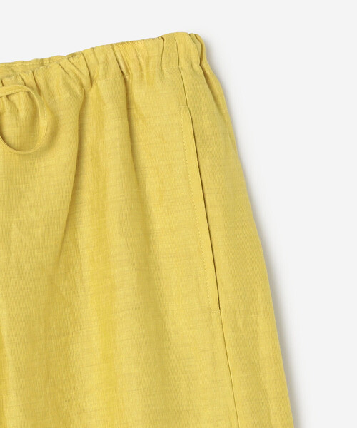 LE GLAZIK（ルグラジック）の「LE GLAZIK | リネンポリエステル エラスティックパンツ WOMEN（その他パンツ・レディース・ブラック/マスタード/グレー・36）」の11枚目の写真