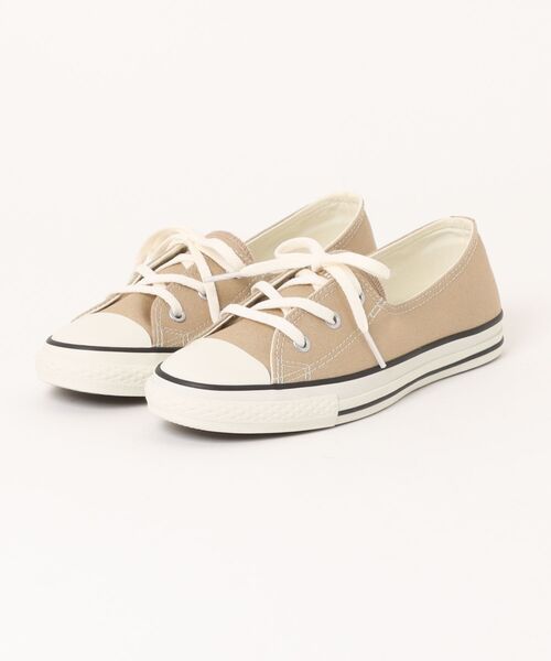 CONVERSE(コンバース)の「【CONVERSE】コンバース ALL STAR LP PUMPS OX(オールスター LP パンプス OX)(スニーカー・レディース・ブラック/ブラック×ブラック/レッド/ベージュ・4/4.5/5/5.5)」の3枚目の写真
