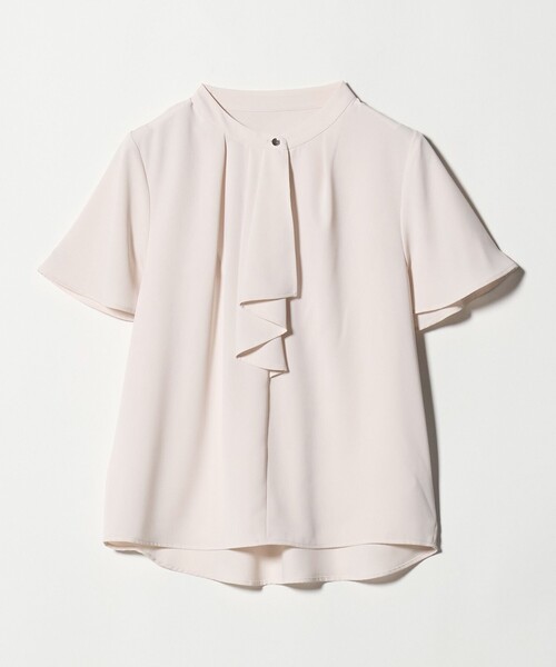 A DAY IN THE LIFE UNITED ARROWS（アデイインザライフユナイテッドアローズ）の「フロントラッフル ショートスリーブブラウス ＜A DAY IN THE LIFE＞（シャツ/ブラウス・レディース・ライトピンク/ホワイト/その他1/その他2・FREE）」の15枚目の写真