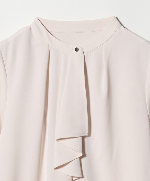 A DAY IN THE LIFE UNITED ARROWS（アデイインザライフユナイテッドアローズ）の「フロントラッフル ショートスリーブブラウス ＜A DAY IN THE LIFE＞（シャツ/ブラウス・レディース・ライトピンク/ホワイト/その他1/その他2・FREE）」の17枚目の写真