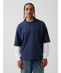 GAP（ギャップ）の「ヘビーウェイト フレンチテリー オーバーサイズ スウェットシャツ（スウェット）」