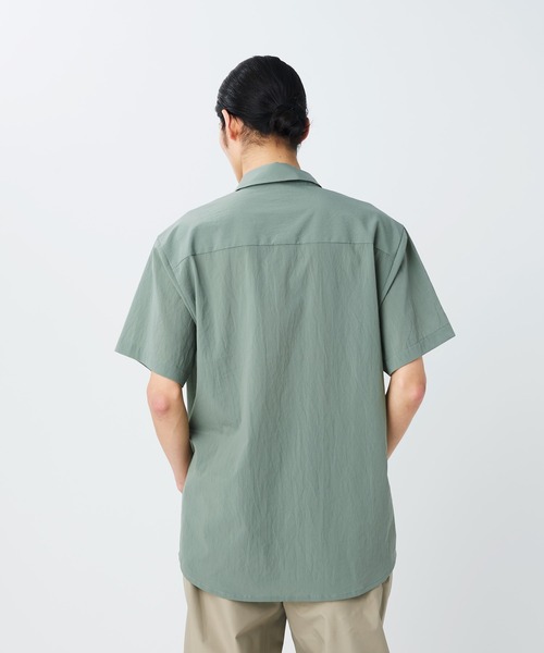 Snow Peak（スノーピーク）の「Snow Peak / Breathable Quick Dry S/S Shirt クイックドライTシャツ 透湿速乾（Tシャツ/カットソー・メンズ・ブラック/グレイッシュベージュ/アーミー/ダークネイビー・1/S/M/L/XL）」の15枚目の写真