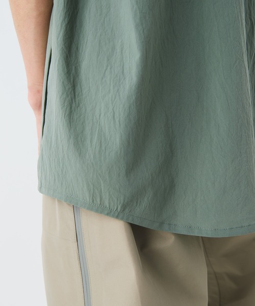 Snow Peak（スノーピーク）の「Snow Peak / Breathable Quick Dry S/S Shirt クイックドライTシャツ 透湿速乾（Tシャツ/カットソー・メンズ・ブラック/グレイッシュベージュ/アーミー/ダークネイビー・1/S/M/L/XL）」の17枚目の写真