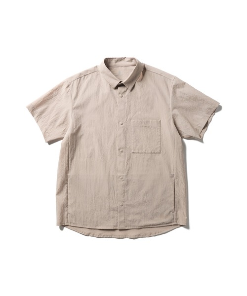 Snow Peak（スノーピーク）の「Snow Peak / Breathable Quick Dry S/S Shirt クイックドライTシャツ 透湿速乾（Tシャツ/カットソー・メンズ・ブラック/グレイッシュベージュ/アーミー/ダークネイビー・1/S/M/L/XL）」の20枚目の写真