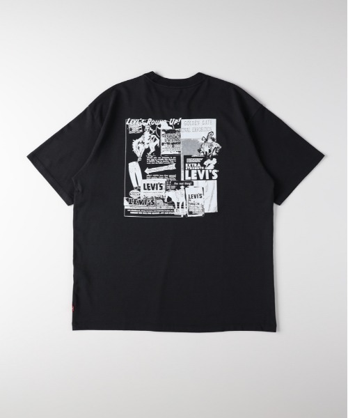 Levi's(リーバイス)の「◆Levi's(リーバイス)グラフィックTシャツ(Tシャツ/カットソー・メンズ・ブラック・L/S/M)」の1枚目の写真