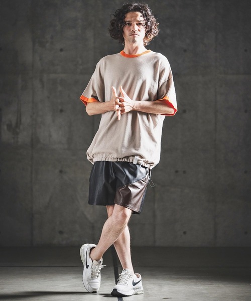 GLIMCLAP(グリムクラップ)の「mp14924- Synthetic Leather Shorts レザーショートパンツ(202-031-gls-cg)(その他パンツ・メンズ・ブラウン/ブラック系その他/ブラック/ブラウン系その他・S/M/L)」の20枚目の写真