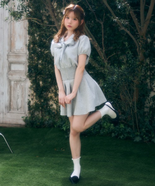 TITTY＆CO. セットアップ ラメスウェットセットアップ セール】ラメスウェットセットアップ（セットアップ）｜TITTY&CO
