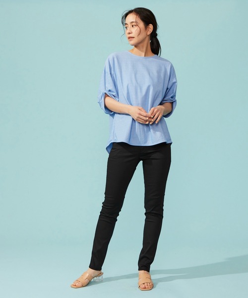 EDWIN（エドウィン）の「【WEB限定】EDWIN LADIES ハタラクロ COOL 涼しいスキニーパンツ【涼】（その他パンツ・レディース・ブラック・X-SMALL/SMALL/MEDIUM/LARGE/X-LARGE）」の4枚目の写真