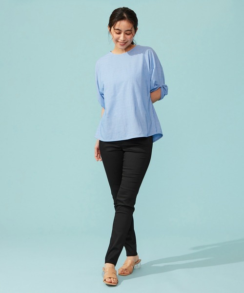 EDWIN（エドウィン）の「【WEB限定】EDWIN LADIES ハタラクロ COOL 涼しいスキニーパンツ【涼】（その他パンツ・レディース・ブラック・X-SMALL/SMALL/MEDIUM/LARGE/X-LARGE）」の3枚目の写真