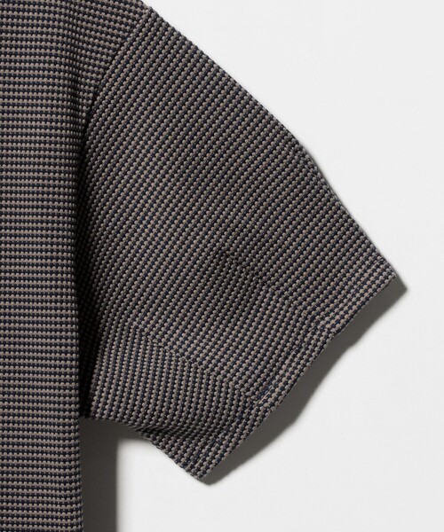 A DAY IN THE LIFE UNITED ARROWS(アデイインザライフユナイテッドアローズ)の「ワッフルボーダー タックスリーブTシャツ <A DAY IN THE LIFE>(Tシャツ/カットソー・レディース・ライトブルー/ケリーグリーン/ネイビー/ダークグレー・FREE)」の15枚目の写真