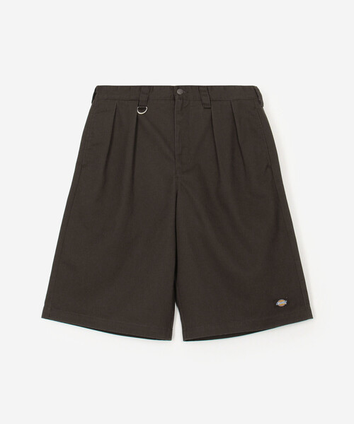 SEDAN ALL-PURPOSE(セダンオールパーパス)の「SEDAN ALL-PURPOSE | Dickies / タックワイドショーツ MEN(その他パンツ・メンズ・ダークブラウン/ブラック・M/XL/L)」の2枚目の写真