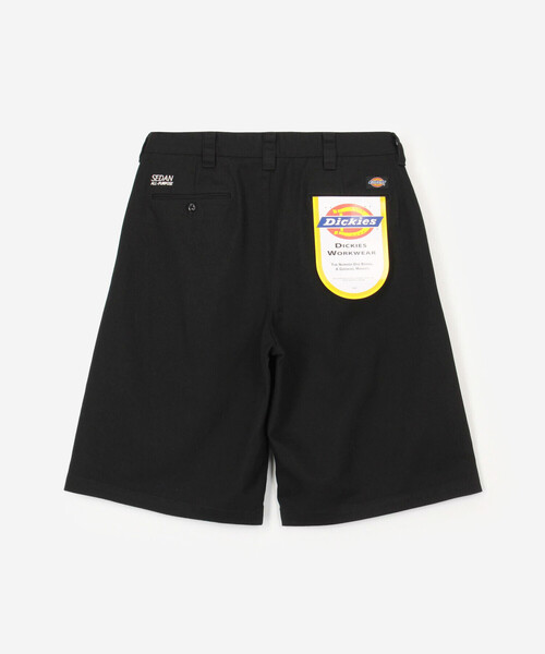 SEDAN ALL-PURPOSE(セダンオールパーパス)の「SEDAN ALL-PURPOSE | Dickies / タックワイドショーツ MEN(その他パンツ・メンズ・ダークブラウン/ブラック・M/XL/L)」の5枚目の写真