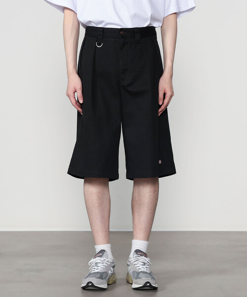 SEDAN ALL-PURPOSE(セダンオールパーパス)の「SEDAN ALL-PURPOSE | Dickies / タックワイドショーツ MEN(その他パンツ・メンズ・ダークブラウン/ブラック・M/XL/L)」の14枚目の写真