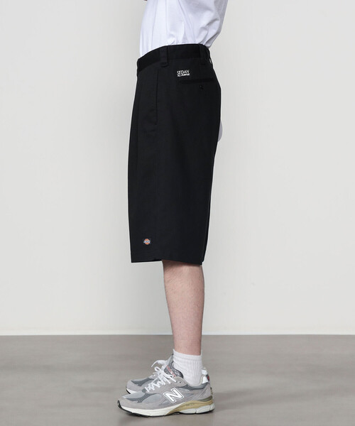 SEDAN ALL-PURPOSE(セダンオールパーパス)の「SEDAN ALL-PURPOSE | Dickies / タックワイドショーツ MEN(その他パンツ・メンズ・ダークブラウン/ブラック・M/XL/L)」の15枚目の写真