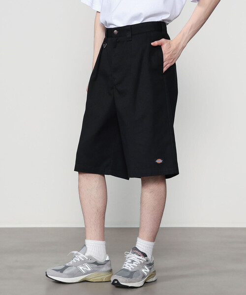 SEDAN ALL-PURPOSE(セダンオールパーパス)の「SEDAN ALL-PURPOSE | Dickies / タックワイドショーツ MEN(その他パンツ・メンズ・ダークブラウン/ブラック・M/XL/L)」の18枚目の写真